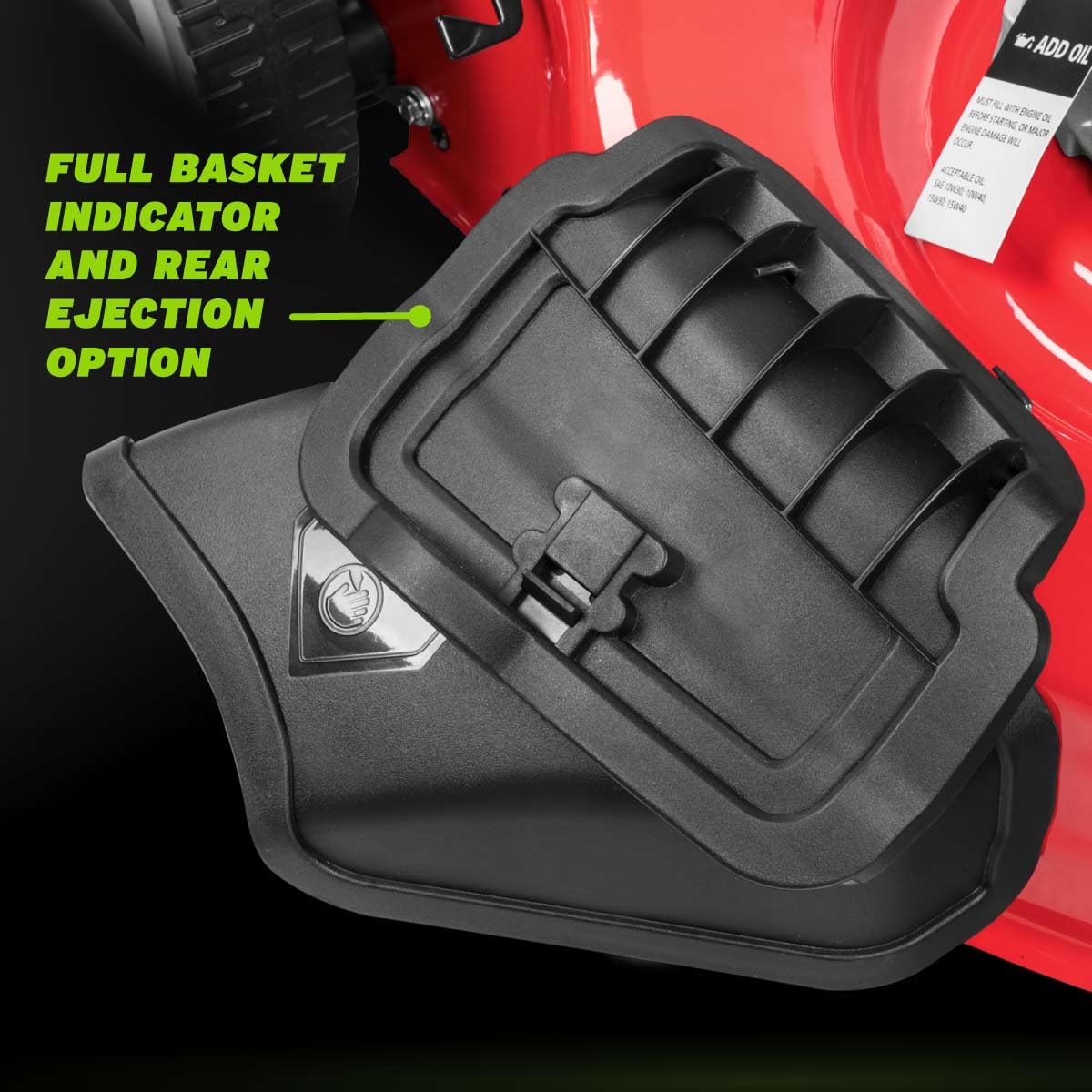 GREENCUT GLM770X Tondeuse Thermique 150cc 4ch Moteur 4T autotracté Lame Acier 460mm Bac 55L