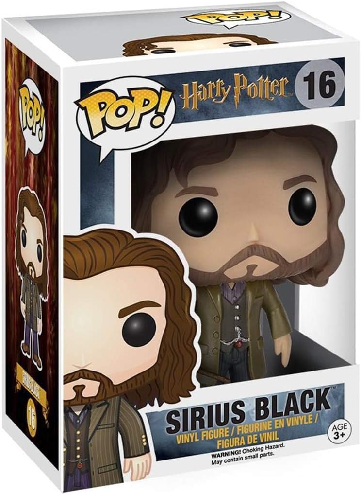 Funko Pop! Movies: Harry Potter - Sirius Black - Figura de Vinilo Coleccionable - Idea de Regalo- Mercancia Oficial - Juguetes para Niños y Adultos - Movies Fans - Muñeco para Coleccionistas