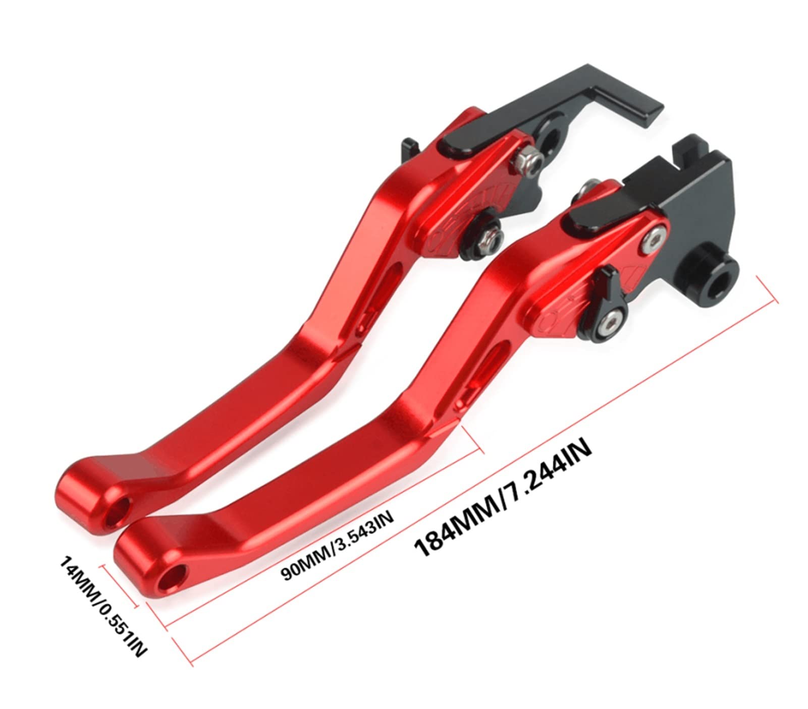 Poignées De Guidon Moto Pour Kawasaki ER-6N (2006-2018) - Aluminium CNC, Caoutchouc Gel, Antidérapantes