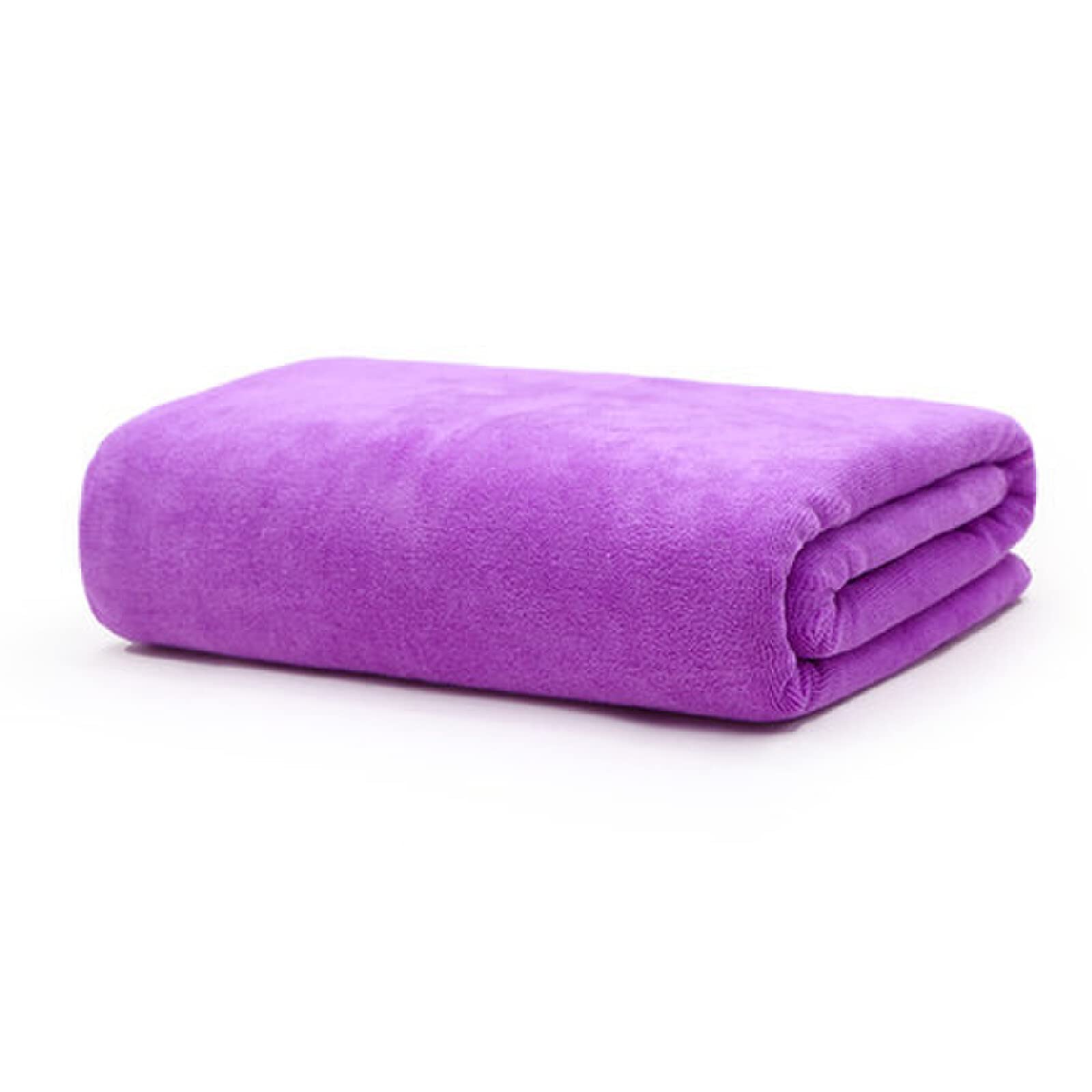 Serviette De Bain Serviette De Bain Extra-Large en Microfibre, Serviette Douce Super Absorbante, À Séchage Rapide Et Écologique, Violet Moyen, 120X200Cm