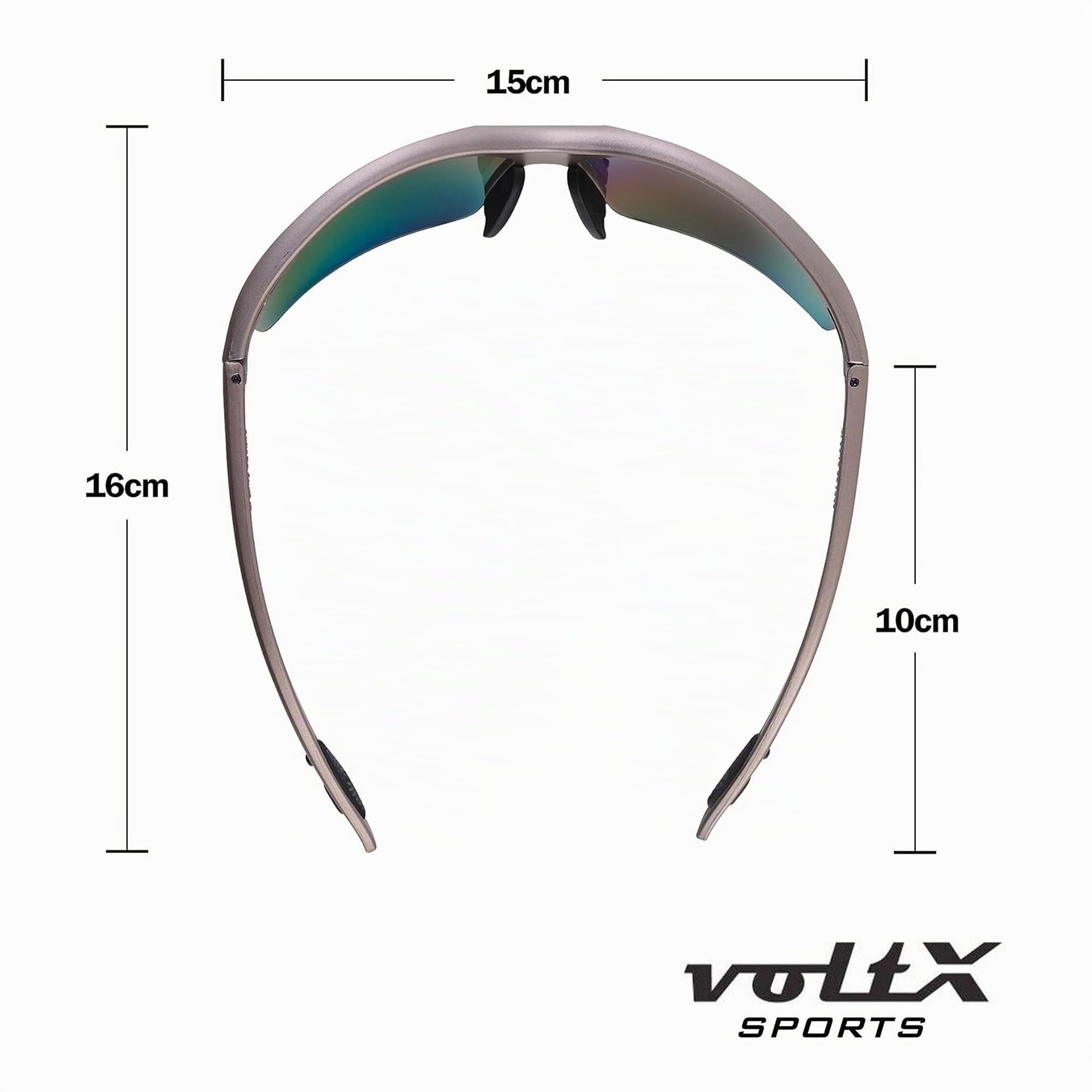 voltX CONSTRUCTOR Occhiali Sicurezza Bifocali Polarizzati +1,5 Microfibra | Certificati CE EN166F. Cordino di sicurezza incluso. Lenti polarizzate UV400 antigraffio e antiappannanti.