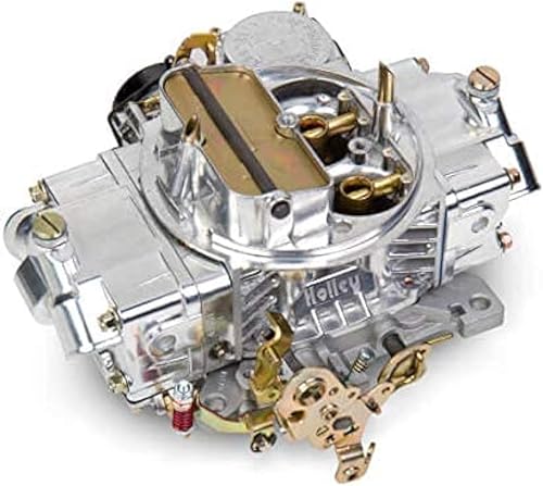 NUEVO CARBURADOR CLÁSICO HOLLEY, brillante, 750 CFM, 4160, 4 barriles, estrangulador eléctrico, solo gasolina, segundos de vacío