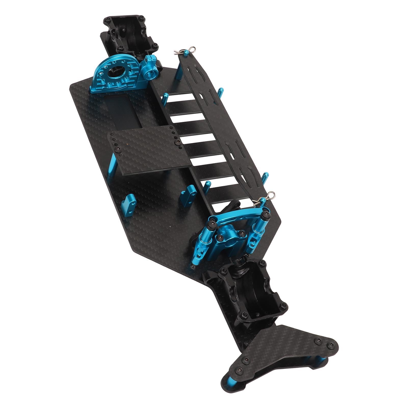 Amazon | Generic RCカーカーボンファイバーシャーシ、TT02Bの125mm幅