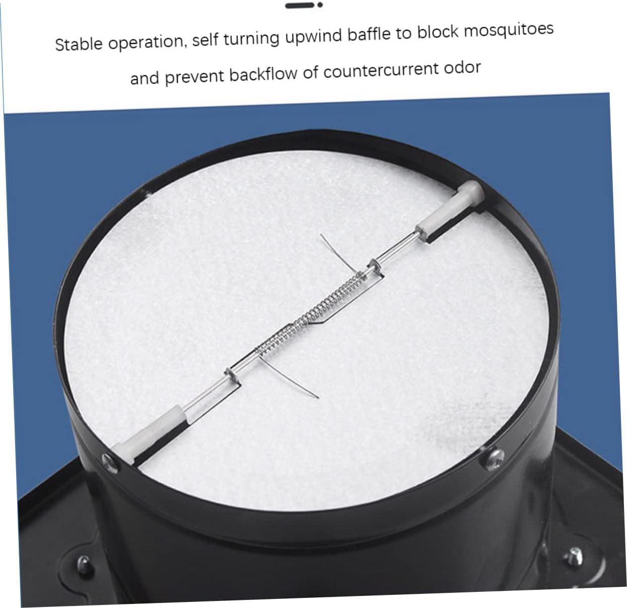 Mikikit Ceiling Exhaust Fan 40w Silent Ventilation Fan for Garage Bathroom Kitchen Laundry Room