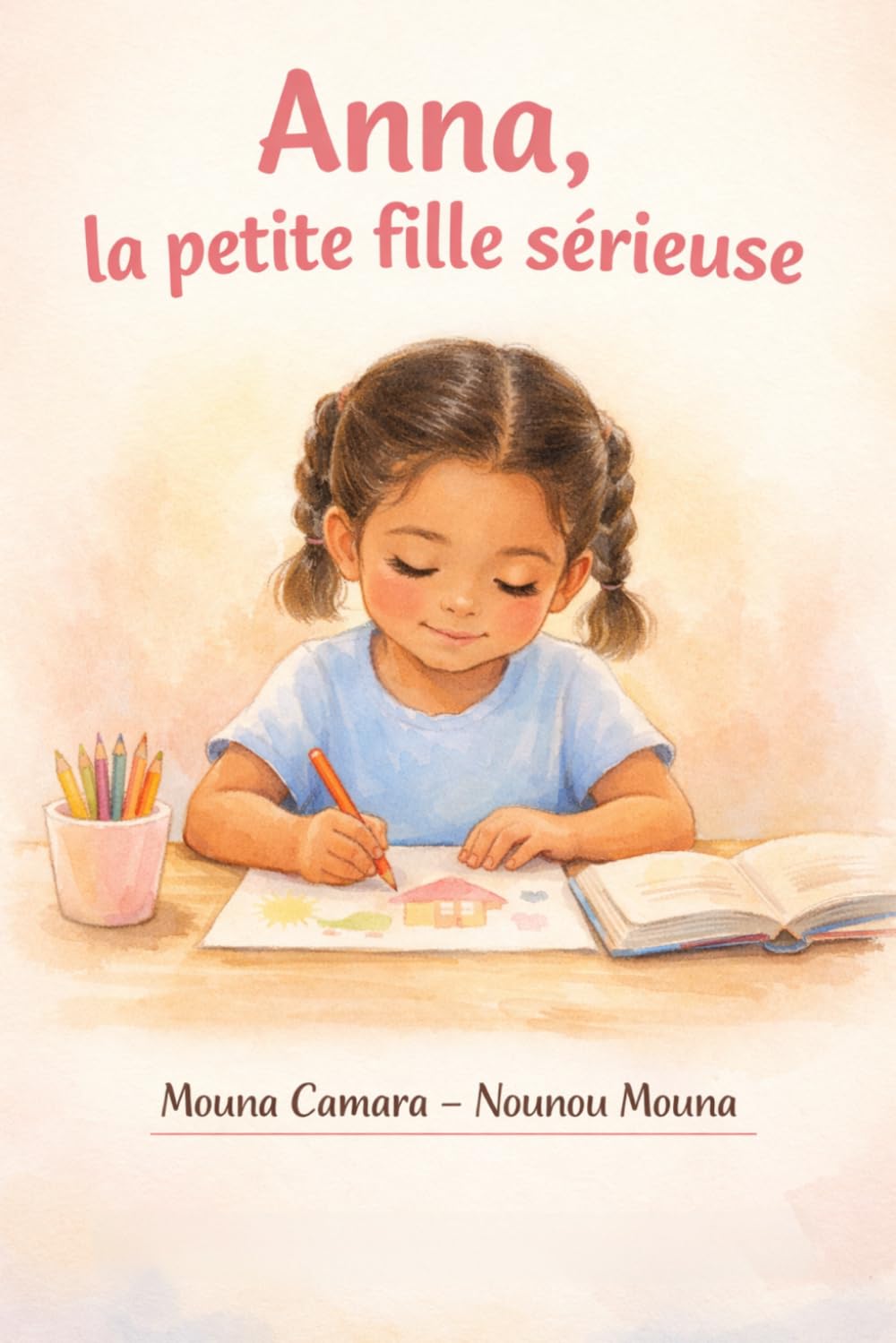 Anna ,la petite fille sérieuse