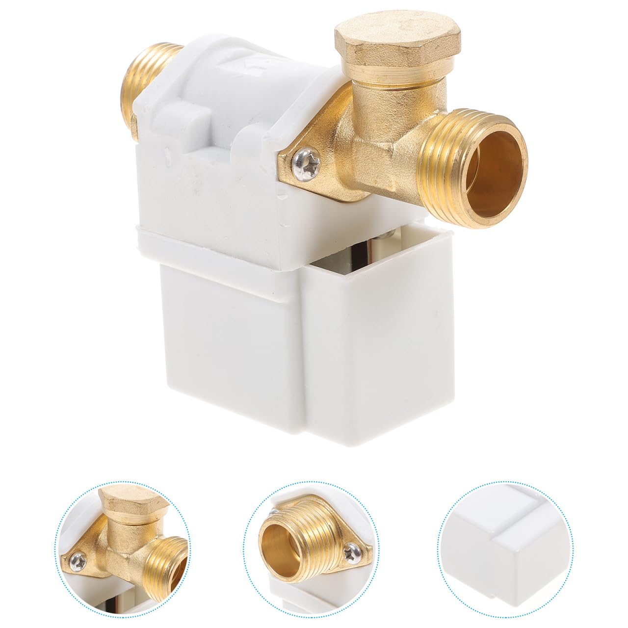 UEETEK 1/2 pollici 12 V Elettrovalvola magnetica per acqua