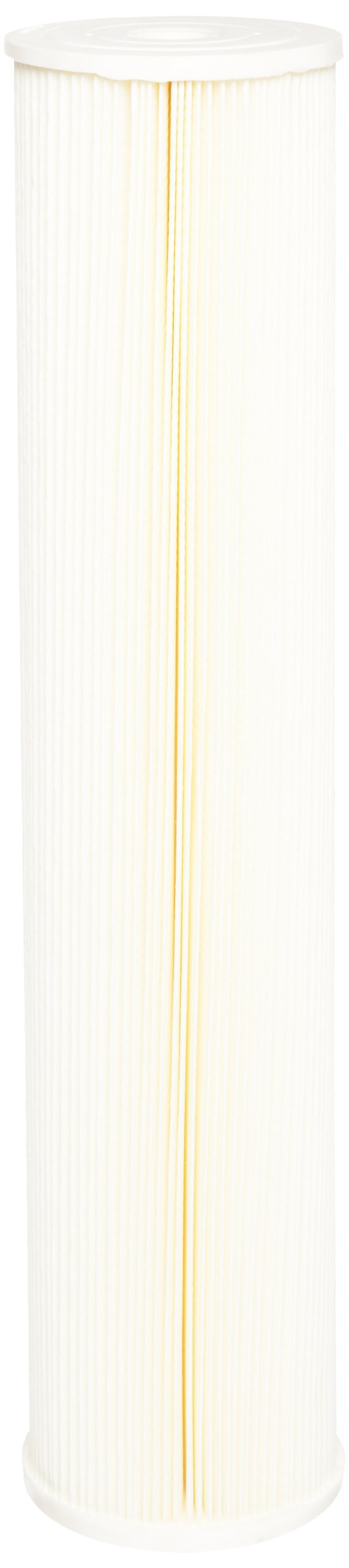 Pentek - 255494-43 ECP5-20BB Pleated Cellulose Polyester Filter Cartridge, 20" x 4-1/2", 5 Microns