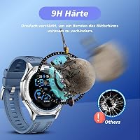 2 Stück Ultra-klar Glas für Panzerglas Huawei Watch GT5 46mm Schutzfolie – Ansicht 7
