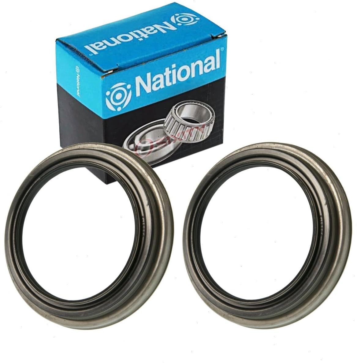 2 pc National Front Inner Wheel Seals compatible with Toyota 4Runner 2003-2018