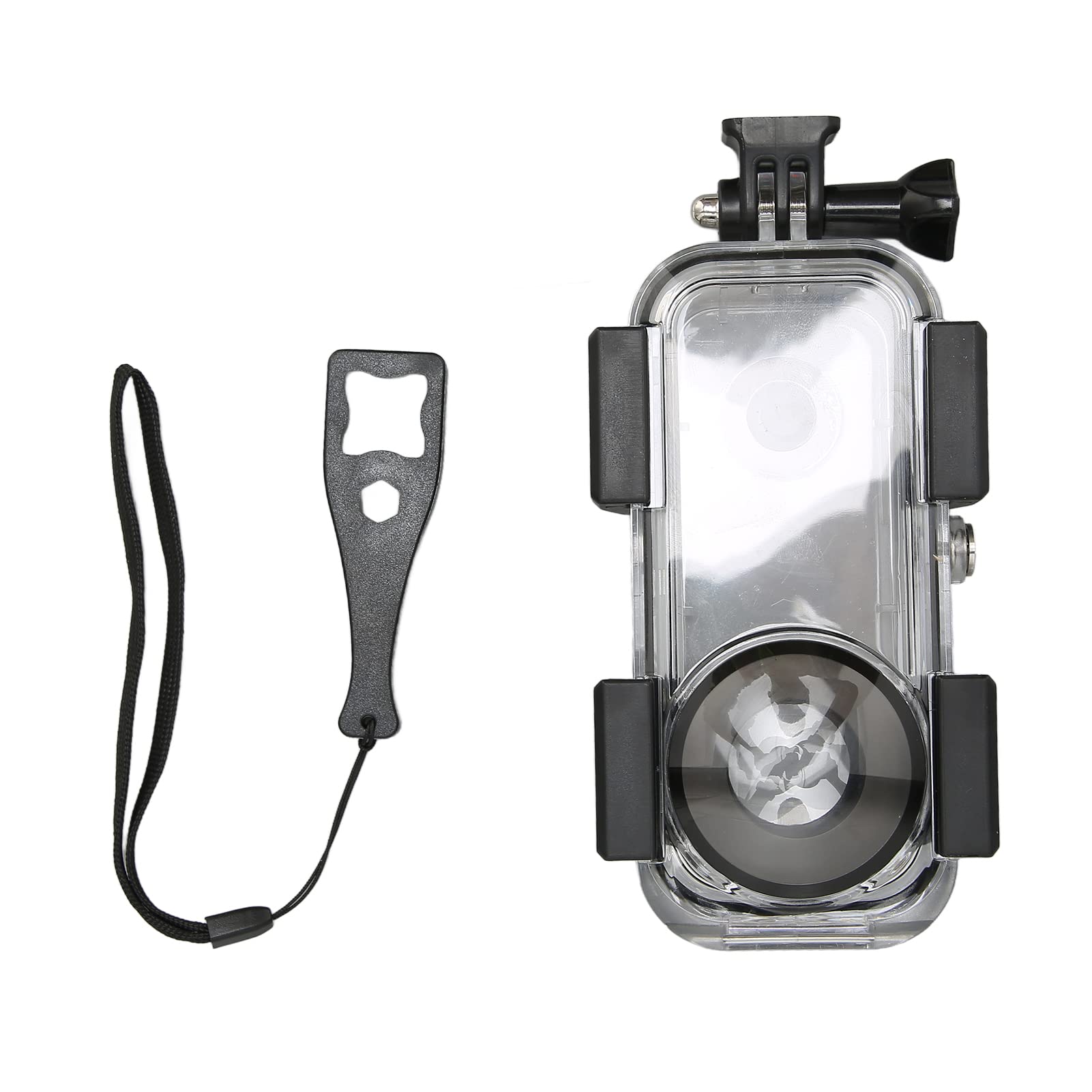 Pilipane Custodia Impermeabile per Insta360 One X2 Custodia Subacquea Trasparente Custodia Impermeabile per Fotocamera con profondità 40 M/131 Piedi per Immersioni Snorkeling Nuoto