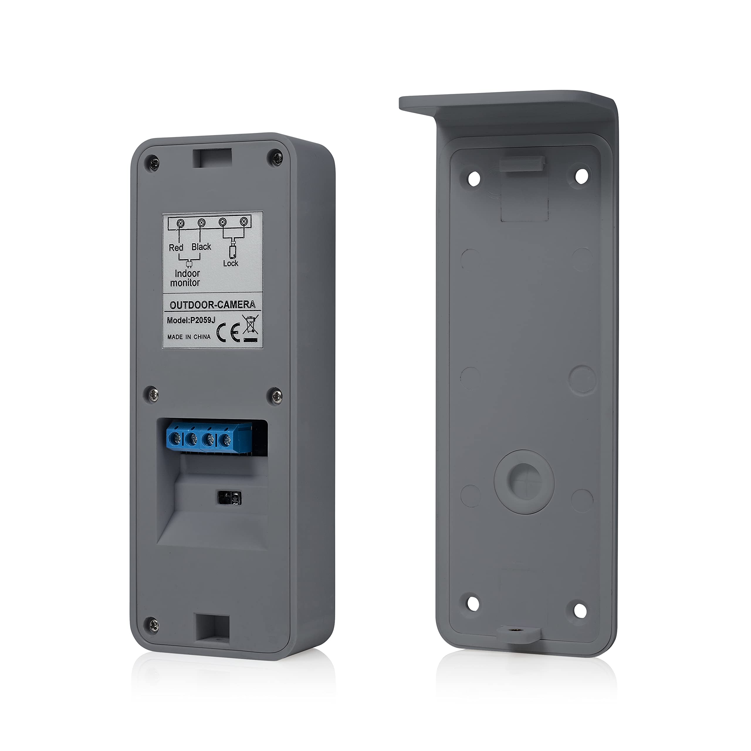 Byron DIC-24512 Video Türgegensprechanlage mit 4,3" Display für 1 Partei/ 2-Draht-Installation