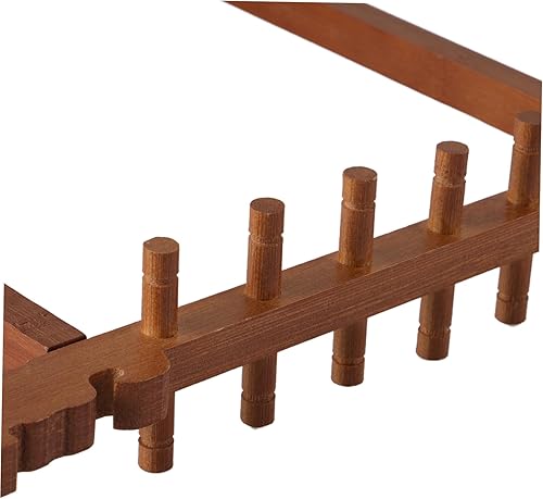 Miniatura 3 de Cabilock 1 unids Vintage Simple Bamboo Brush Colgante Pen Holder Creative Pen Rest para estudiantes (cepillo de bambú dragón colgante)