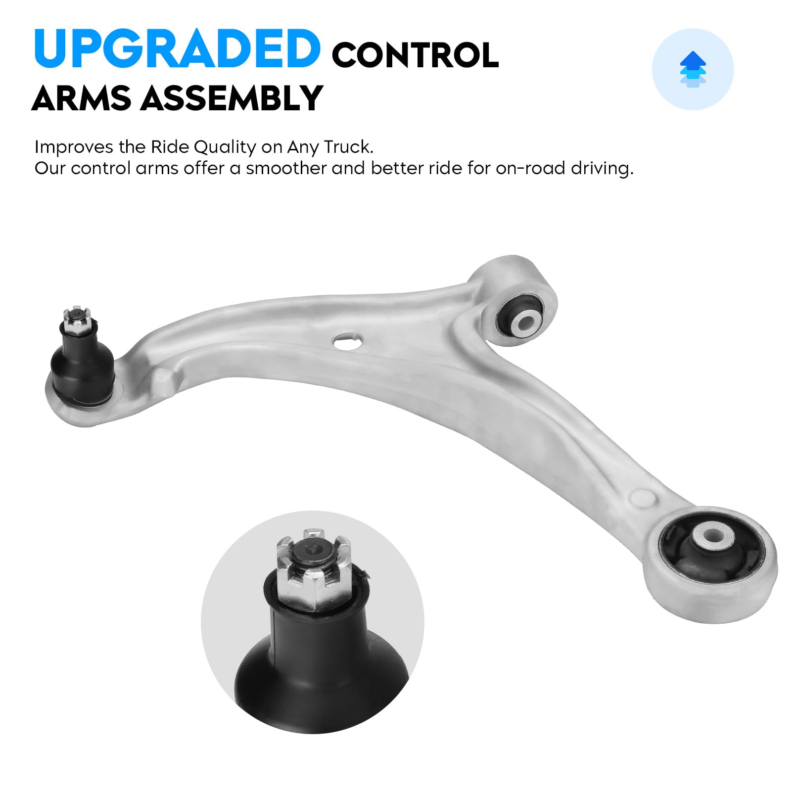 Front Lower Control Arm Kit Tie Rods Sway Bar Links For 2011-2017 Honda Odyssey Front Lower Control Arm Kit Tie Rods Sway Bar Links For 2011-2017 Honda Odyssey