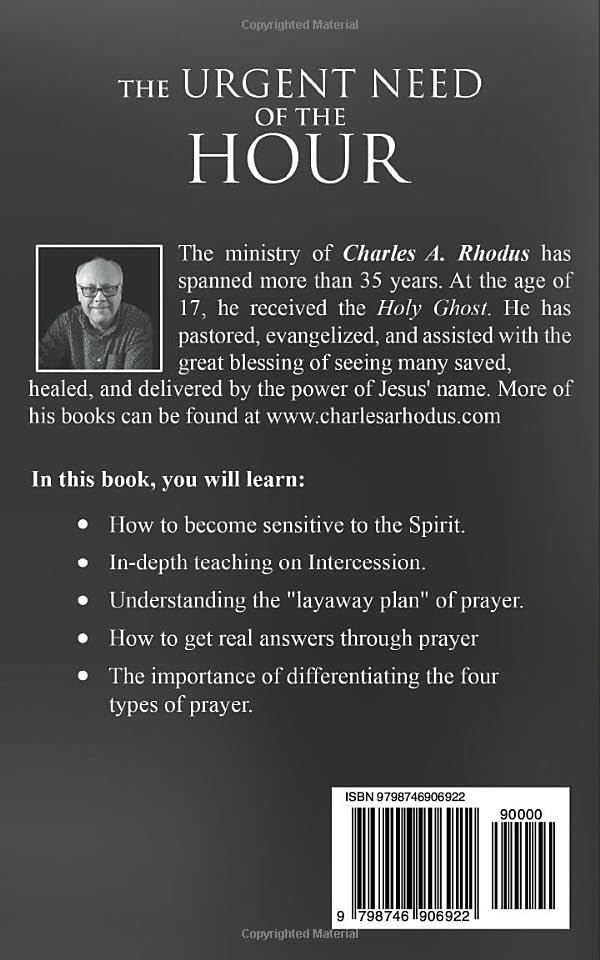 Image of THE URGENT NEED OF THE HOUR: Revival Praying (Prayer and Fasting)