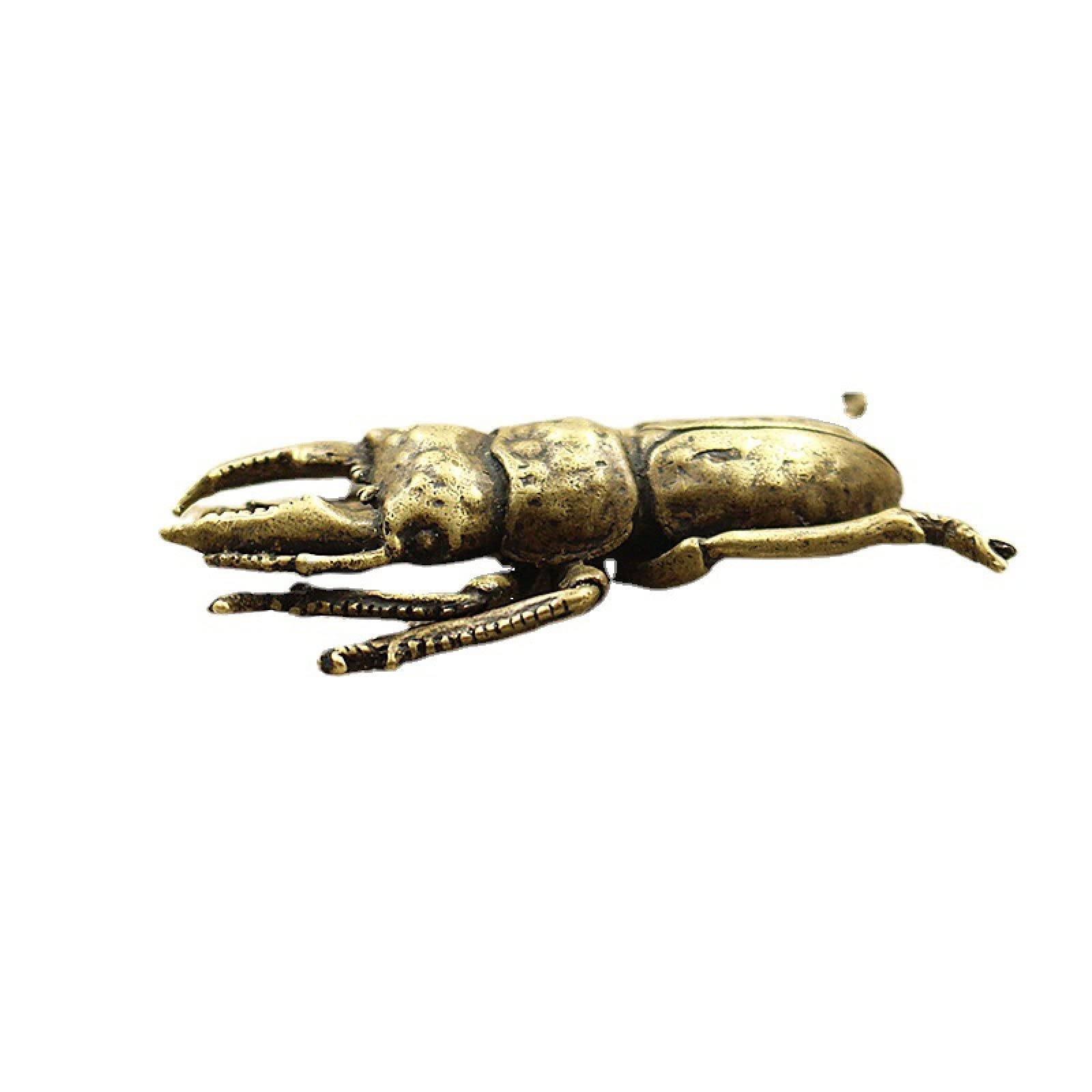 Sculptures Decor Pure Copper Beetle Ornament