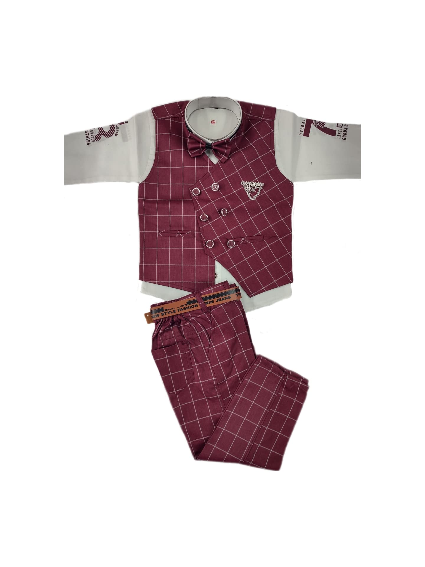 Full Sleeves Suit (22, Maroon)-picture-46