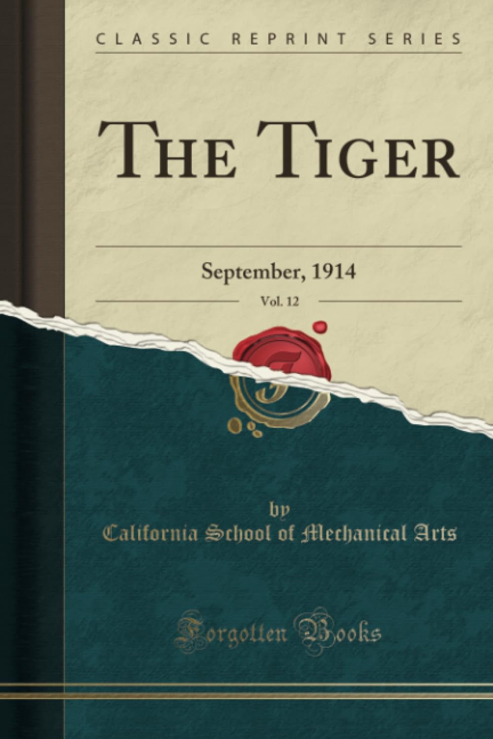 The Tiger, Vol. 12 (Classic Reprint): September, 1914: September, 1914 (Classic Reprint)