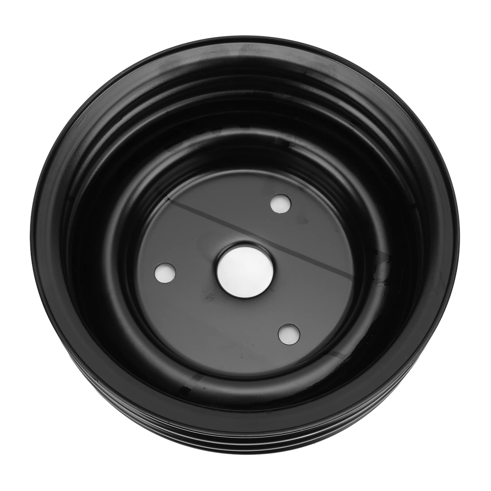 Koło Korbowe, Zamiennik Długiego Koła Pasowego Paska Klinowego do Silnika Chevy SBC 262 350 400, Silny Opór, Wysoka trwałość, z Materiałem Metalowym, Pasuje do V8 Gen. I