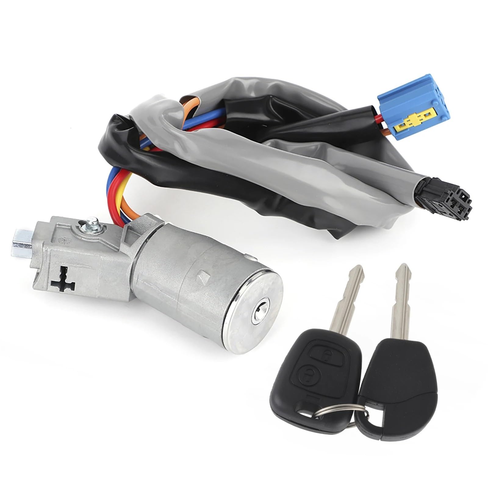 Interruptor de arranque Interruptor de encendido y arranque con 2 llaves 4162.CF. Accesorios para coche compatibles Citroën Berlingo Peugeot Partner