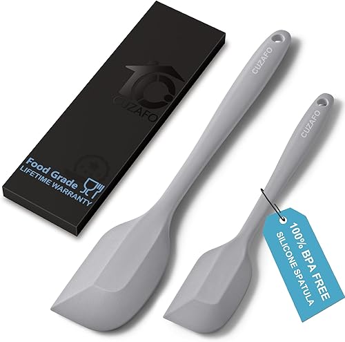 Espátula de silicona resistente al calor de 600 ℉, juego de espátulas mezcladoras Turner sin BPA aptas para lavavajillas para utensilios de cocina