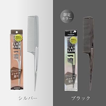 ヘアブラシ・コーム s@ Amazon | shobido 粧美堂 フラットヘア ＜ セットコーム ＞ 限定カラー