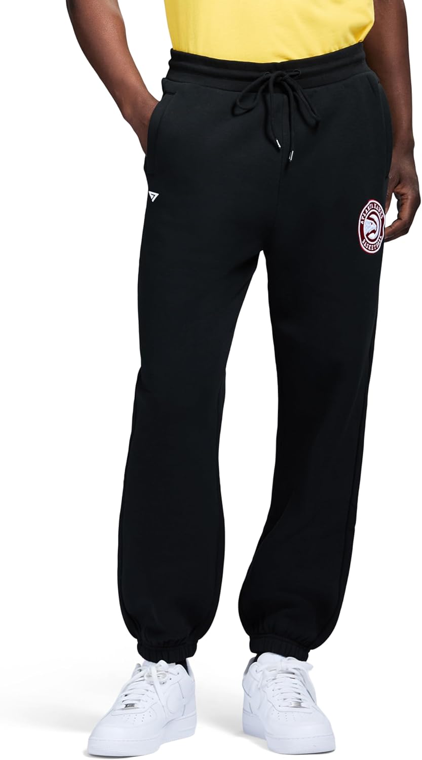 Game 7 x NBA Officially Licensed Men's Casual Jogger Fleece Sweatpants with Pockets