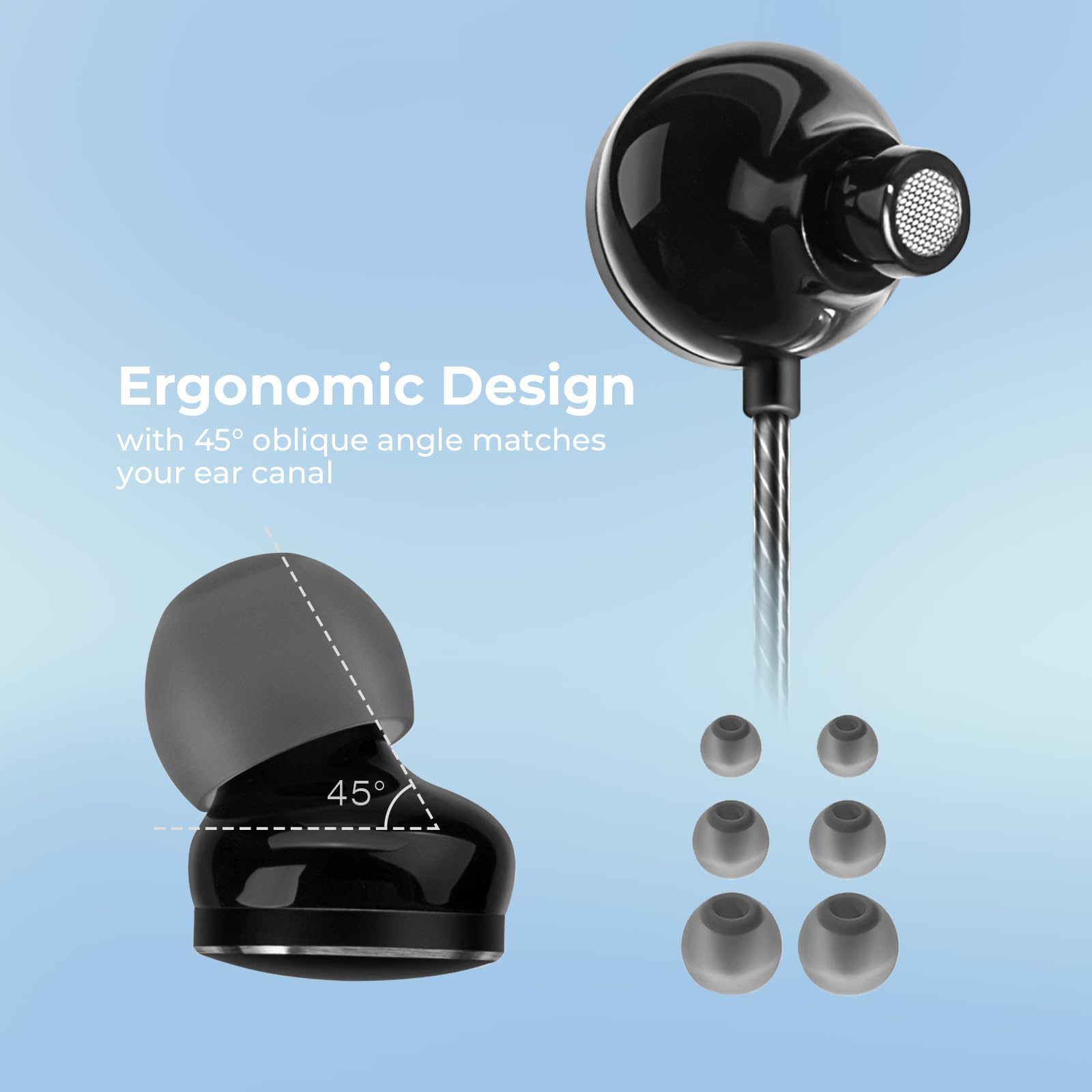 Amazon.co.jp: MIATONE 有線 イヤホン 寝ホン 睡眠用 超小型 超軽量