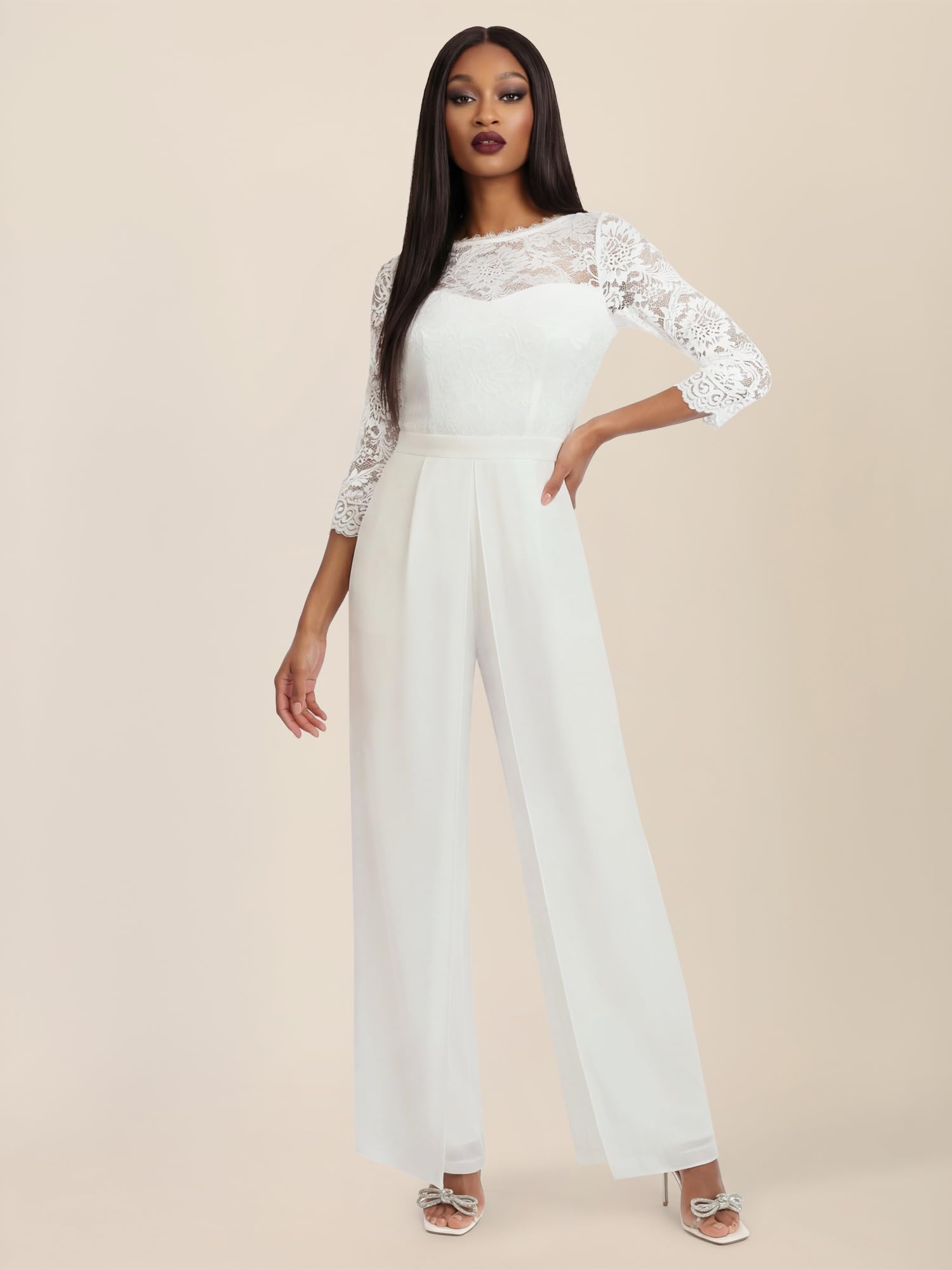 APART Fashion Damen Abendoverall Abendoverall (1er Pack)