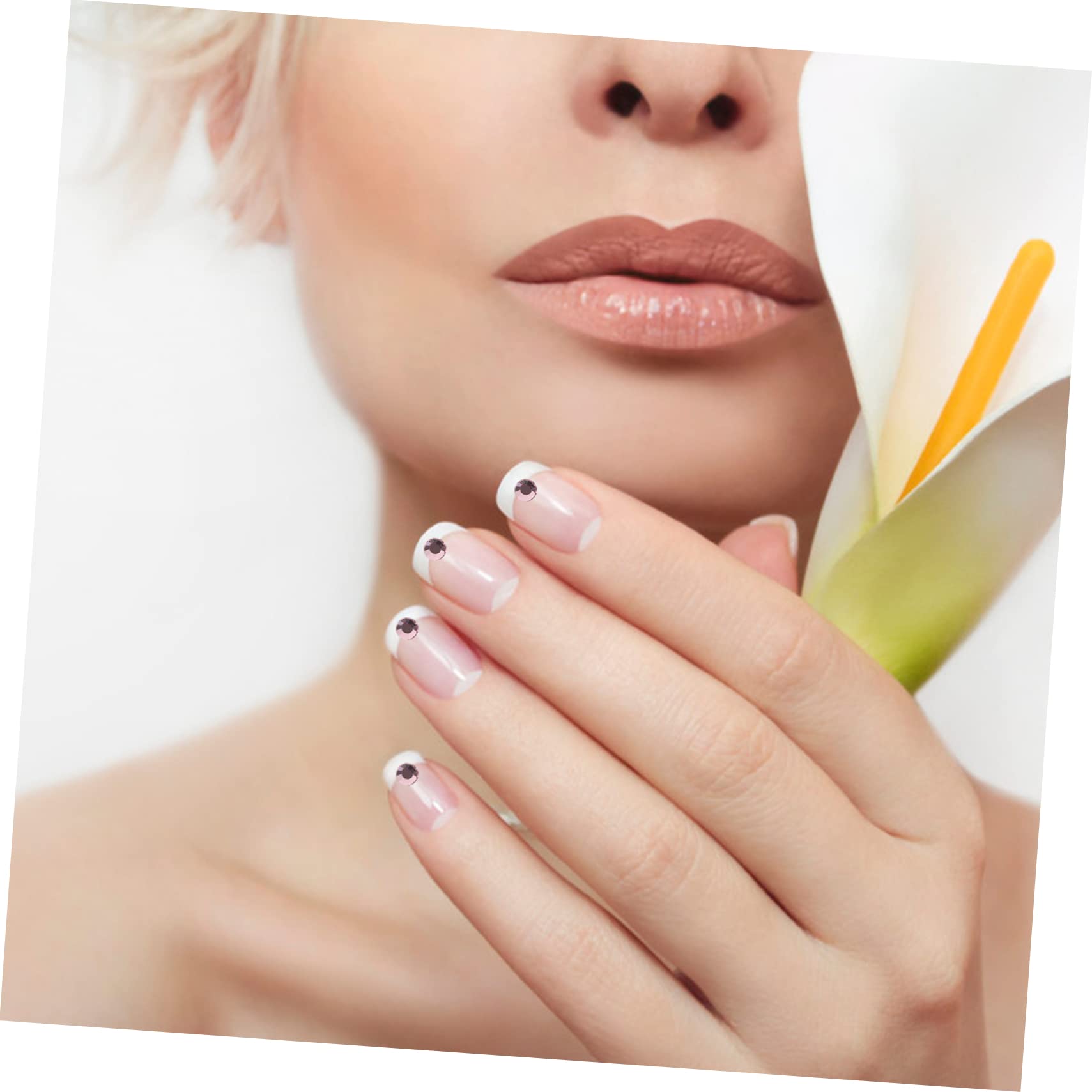 FOMIYES 5 Pezzi 1 Kit Di Decorazioni Per Nail Art Strass A Fondo Piatto Per Unghie Perline Ciondoli Per Unghie Decorazioni Per Manicure Forniture Multifunzionali Per Nail Art