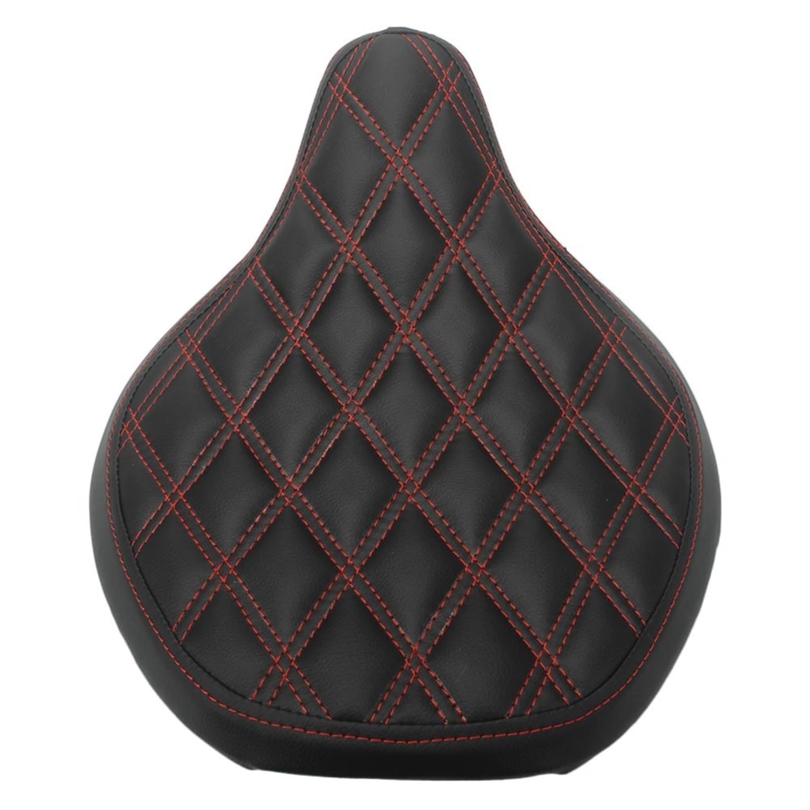 Sillín para Bonneville Bobber 2017-25 cojín negro y blanco de moto 6