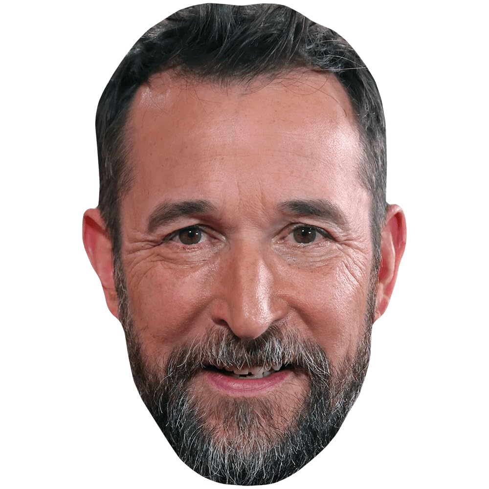 Noah Wyle (Grey Beard) Celebrity Mask, Flat Card Face, Fancy Dress Mask