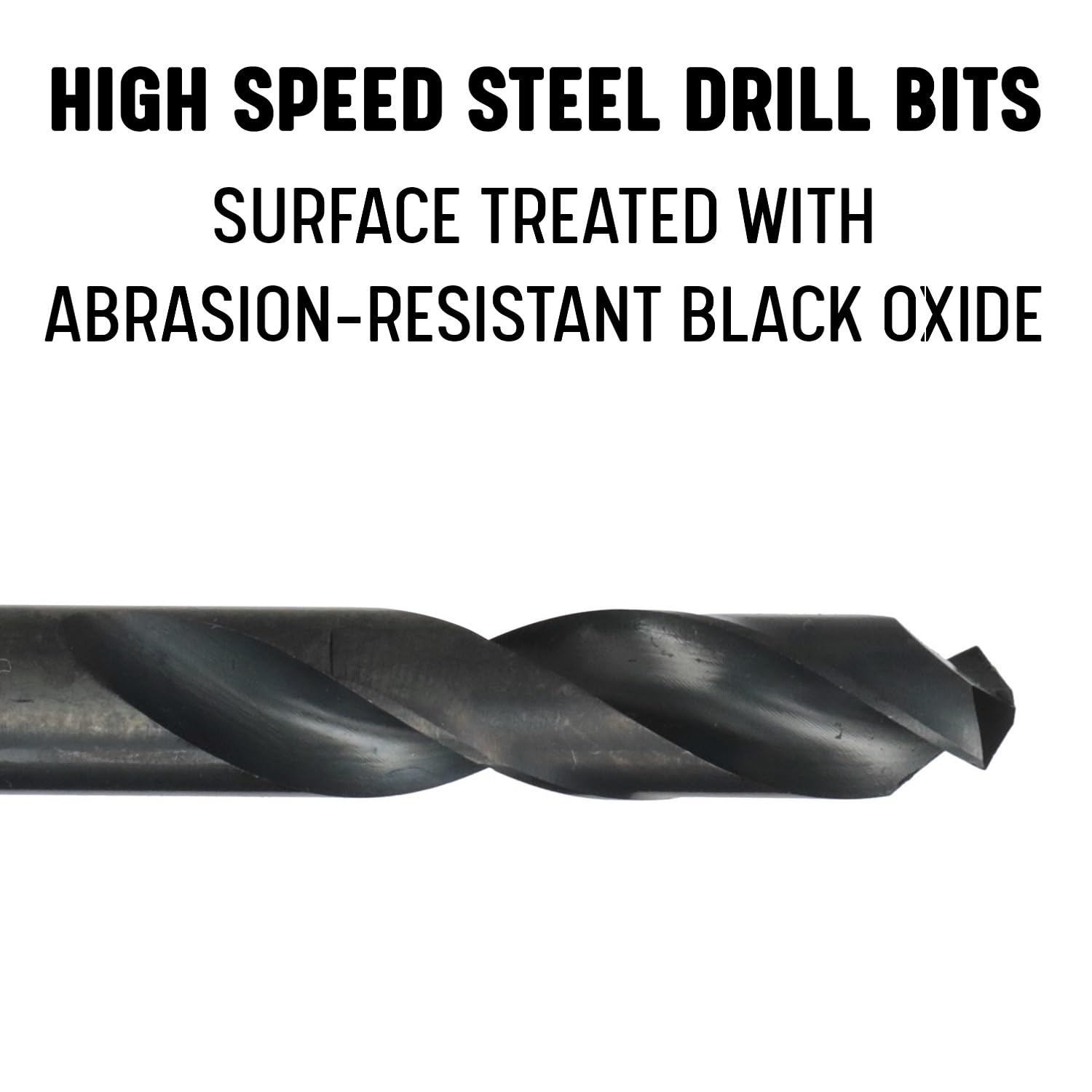 Drill America 39/64" - Punta per trapano a punta spaccata, in acciaio ad alta velocità, serie DWDST