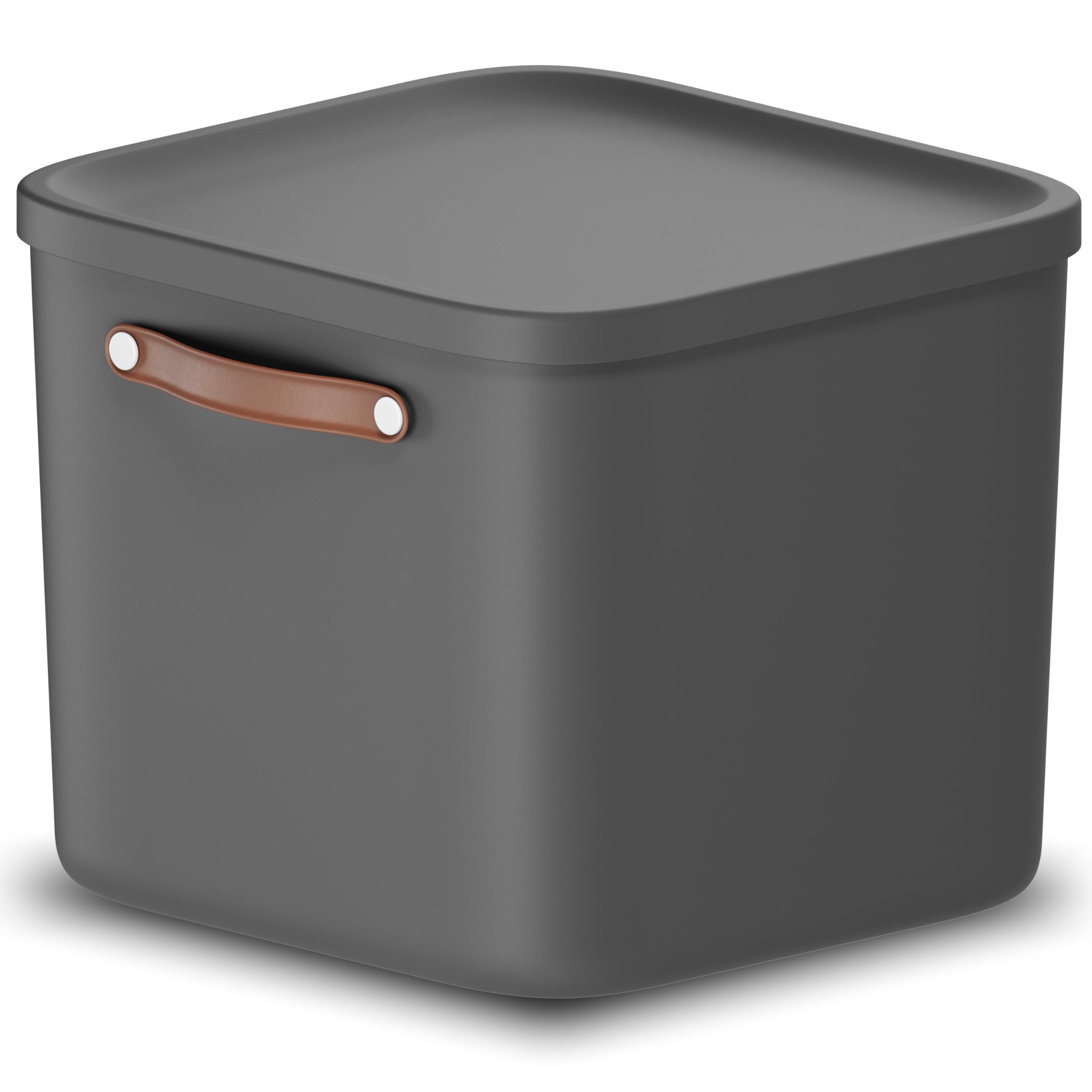 Rotho Maloja Storage box 40 l, Plastic (PP recycled), 40 (39.5 x 38.0 x 34.0 cm)