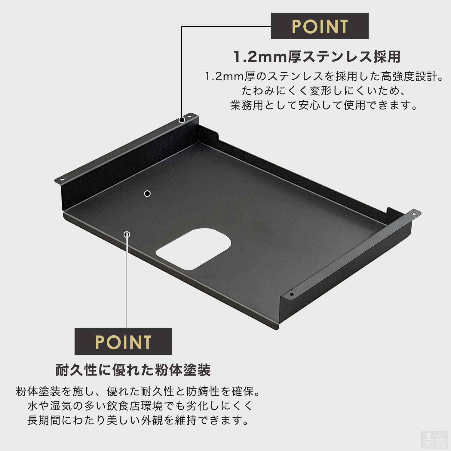Amazon | メニューホルダー 業務用 テーブル下 収納 メニュースタンド