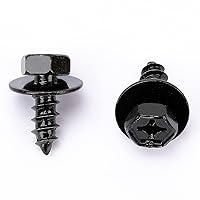 Vista 2 de OAUTOO 25PCS M6.3-0.098x0.610 in Cubierta de Parachoques Splash Shield Mud Guard Tornillo para Toyota 90159-60603