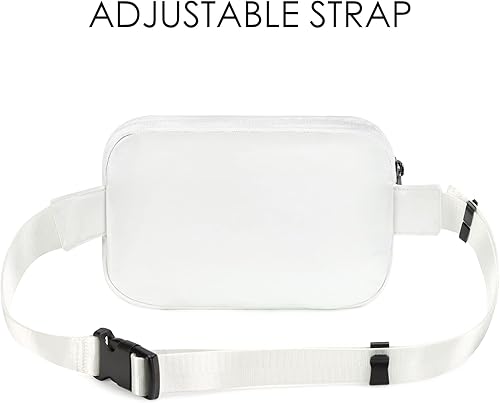 Miniatura 3 de ZORFIN Riñoneras para mujeres y hombres Riñonera cruzada con correa ajustable - Riñoneras de moda para entrenamiento, correr, viajar, senderismo,
