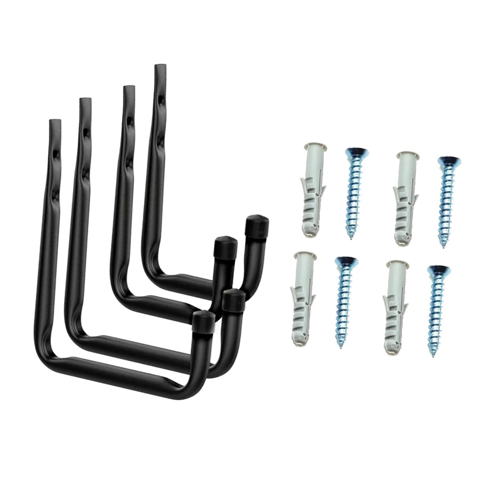 Neaxgeandx 4Pcs Garage Storage Tools Garage Organization With Screws For Tire Garage Indoor 4 Pieces