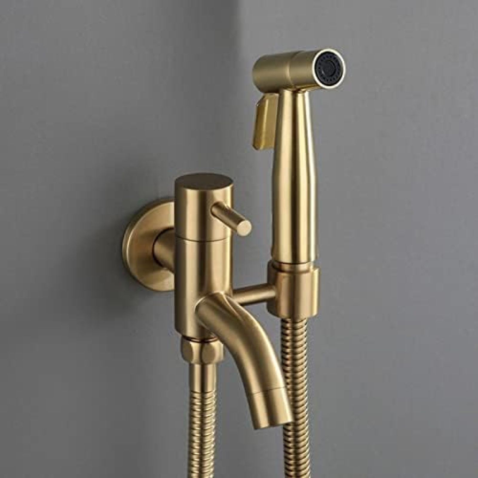 Robinet d'eau froide mural multifonctionnel GoldenTap avec spray C