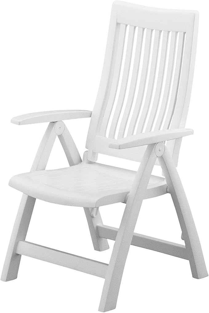 KETTLER Roma Resin High Back Chair Resin Chairs Patio, Lawn & Garden