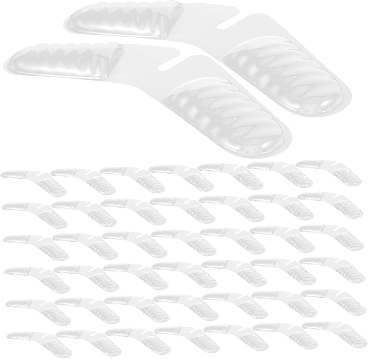 50pcs Collar Stays for Shirt Support Collar Fixing Inserts for Men Women -warping Blouse Maintenance Easy to Use Portable Strays