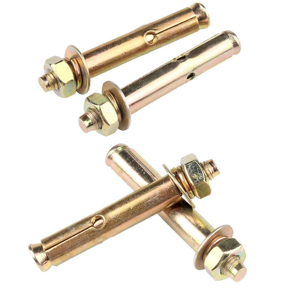 pernos de anclaje, Perno de acero inoxidable, perno anclaje con manguito expansión, pernos for hormigón(M10*150/10 Pieces)