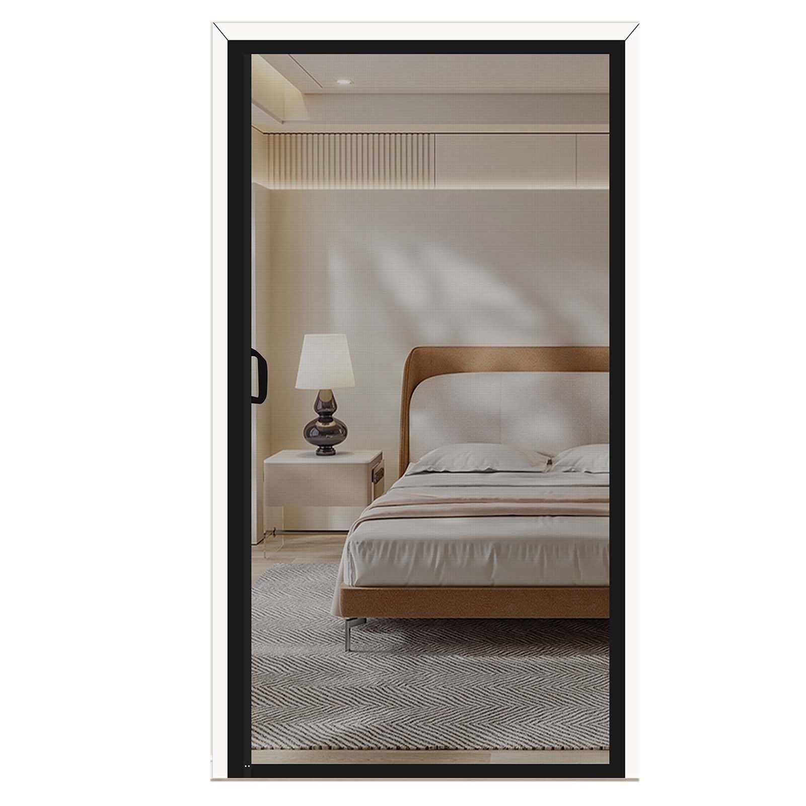 Rilpguyfxsn E Fly Screen Door Curtain With Magnetic Closur, Effectiv Insect Protection For Balcony Door And Hom Access, Pet-Friendly, Asy To Assembl, Breathabl & Flexibl (, 170 X 210 Cm)