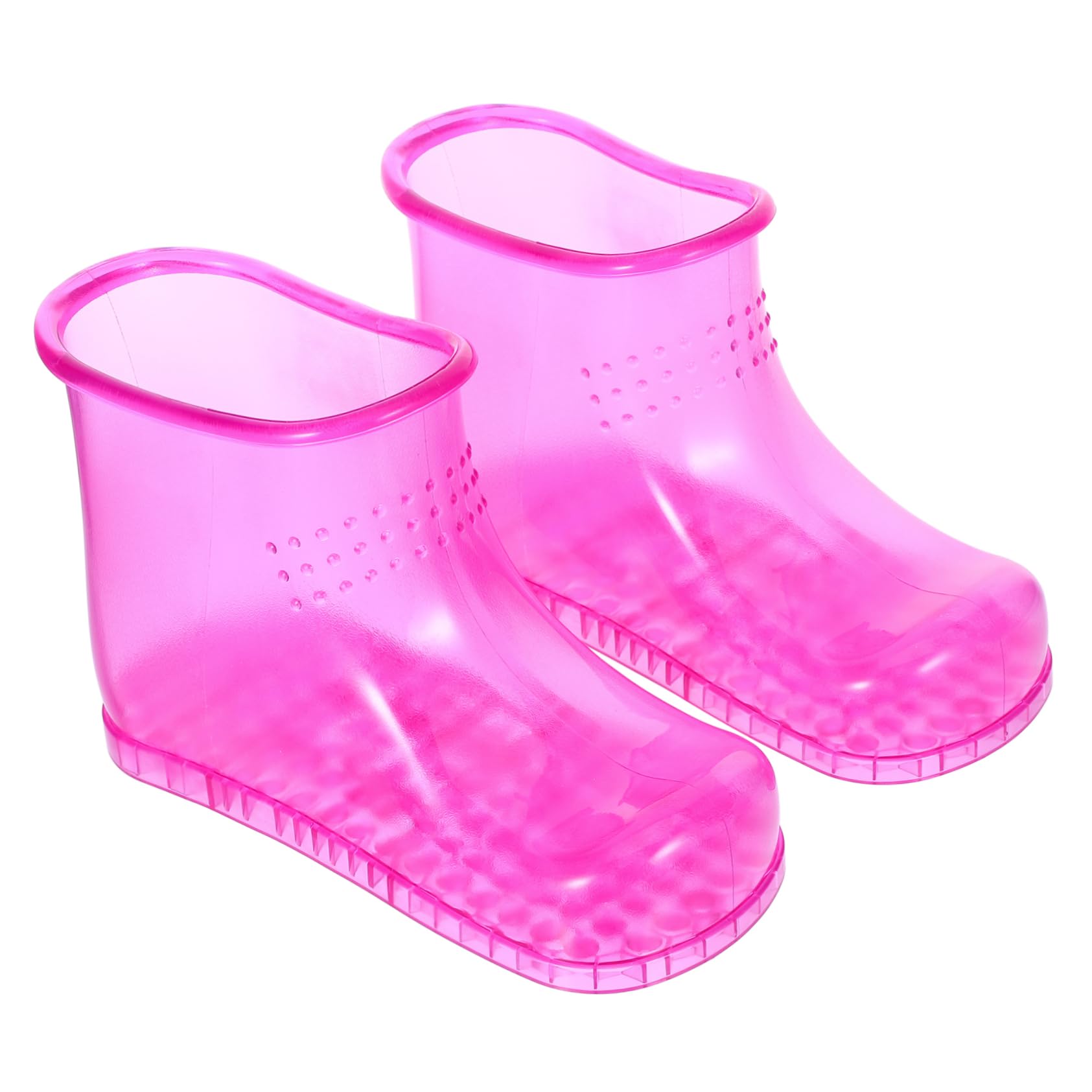 Pediluvio Stivali Massaggianti per Piedi PVC 1500ml Rosa