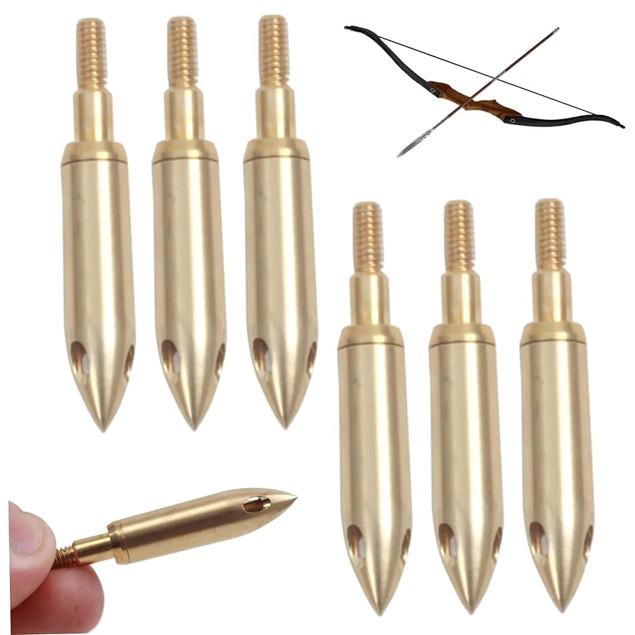 3pcs/6pcs High Carbon Steel Arrow Heads Broadheads Tips Arrow Points Archery Arrowheads For Compound Bow