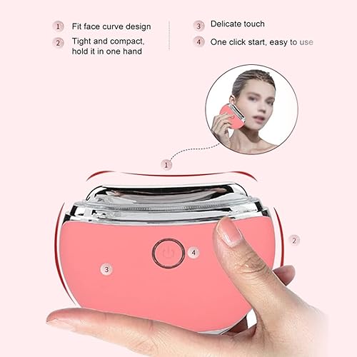 Miniatura 2 de Dispositivo de masaje de elevación facial, máquina de masaje eléctrica de microcorriente para apretar la cara, dispositivo de belleza para cara y