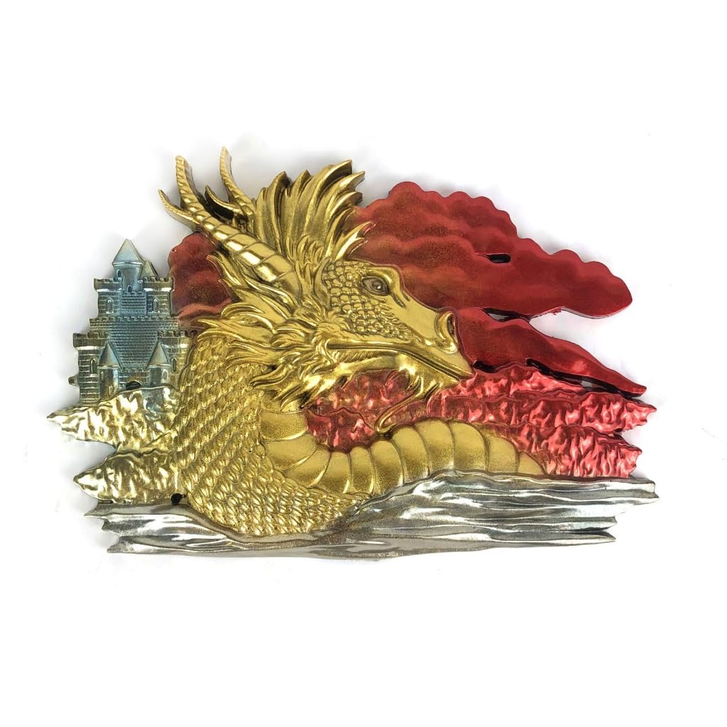 Moule En Silicone Forme Dragon Holographique - Pour Résine, Décorations Murales, Artisanat, Bleu Transparent
