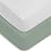 American Baby Company 2 Pack Fitted Crib Sheets 28 x 52, 100% Polyester Ultra Soft Microfiber, White/Green, for Boys and Girls, Fits Crib and Toddler Bed Mattresses