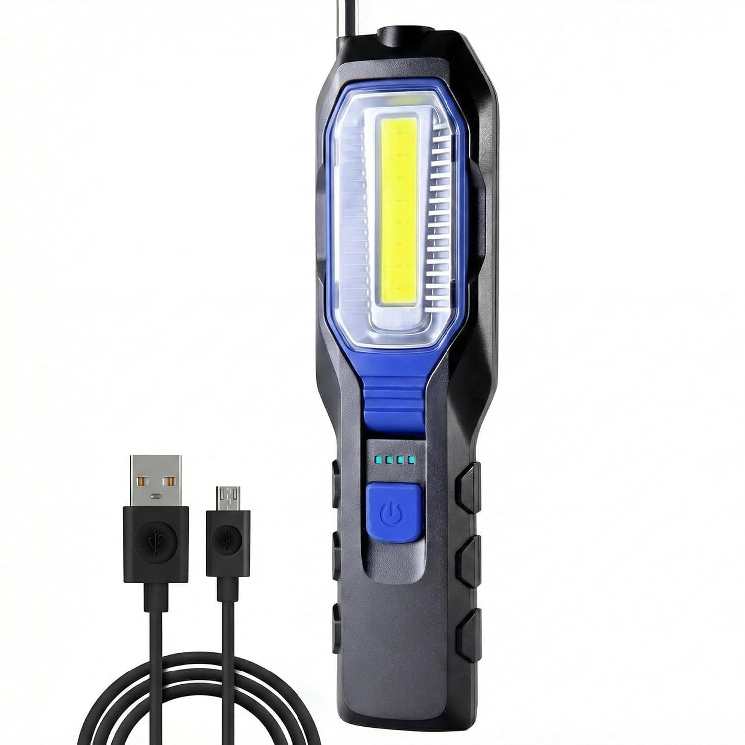 Cloudberry COB LED Work Light, Rechargeable, Magnetic Base, 360-Degree Rotating Hook, Telescopic Magnetic Pickup Tool, USB Charging-picture-13