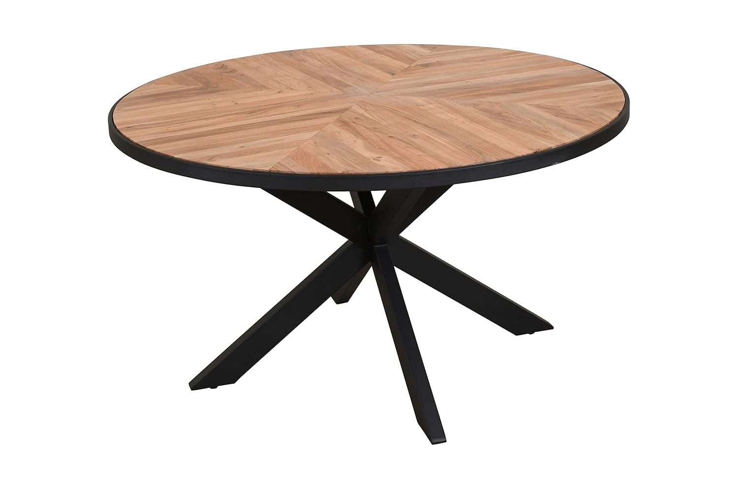 Global Home 6 Seater Round Modern Industrial Dining Table Amazon.in