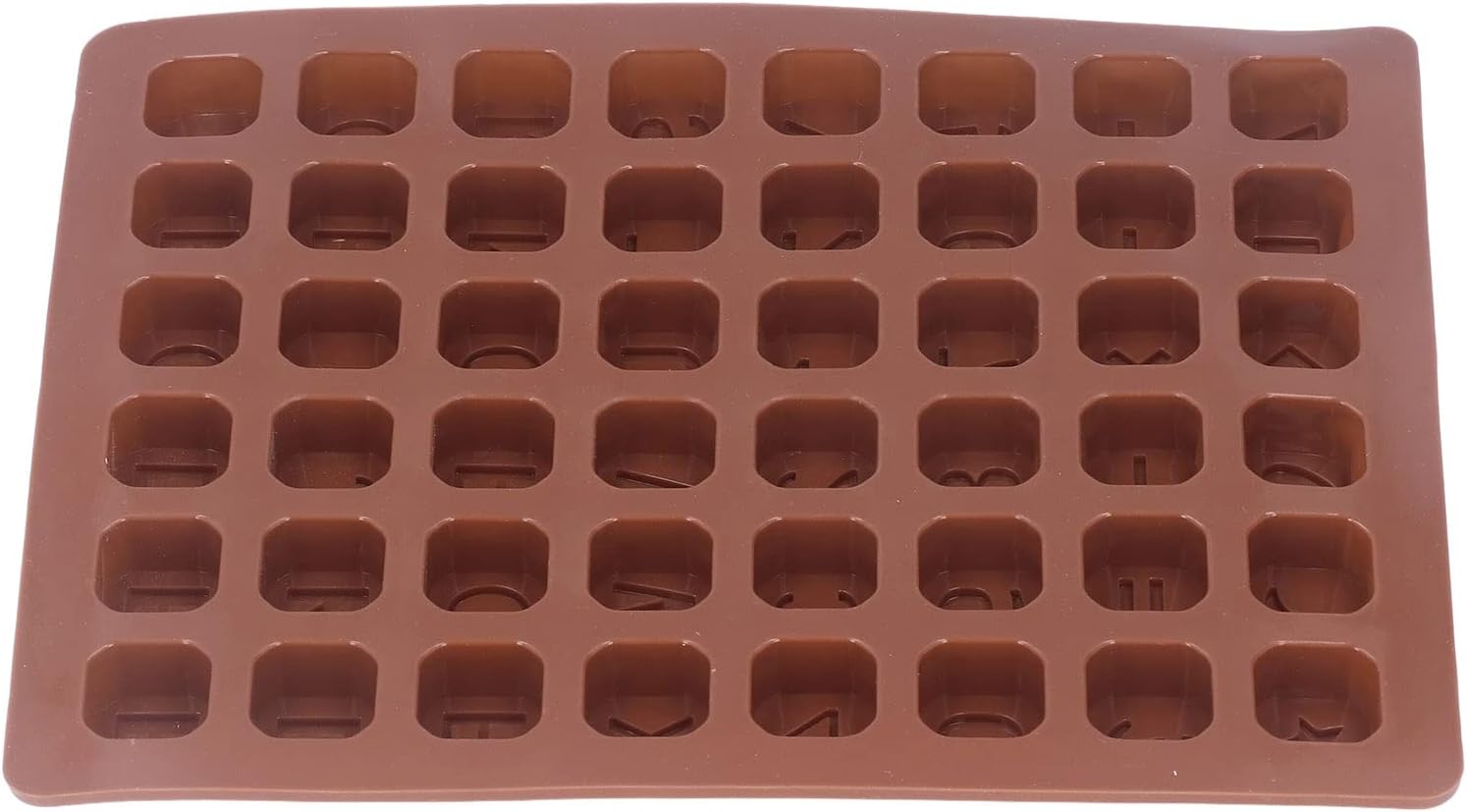 Silicone Baking Tray with Safety Baking Pan - Easy to Remove - 3 Parts Pack (Coffee)